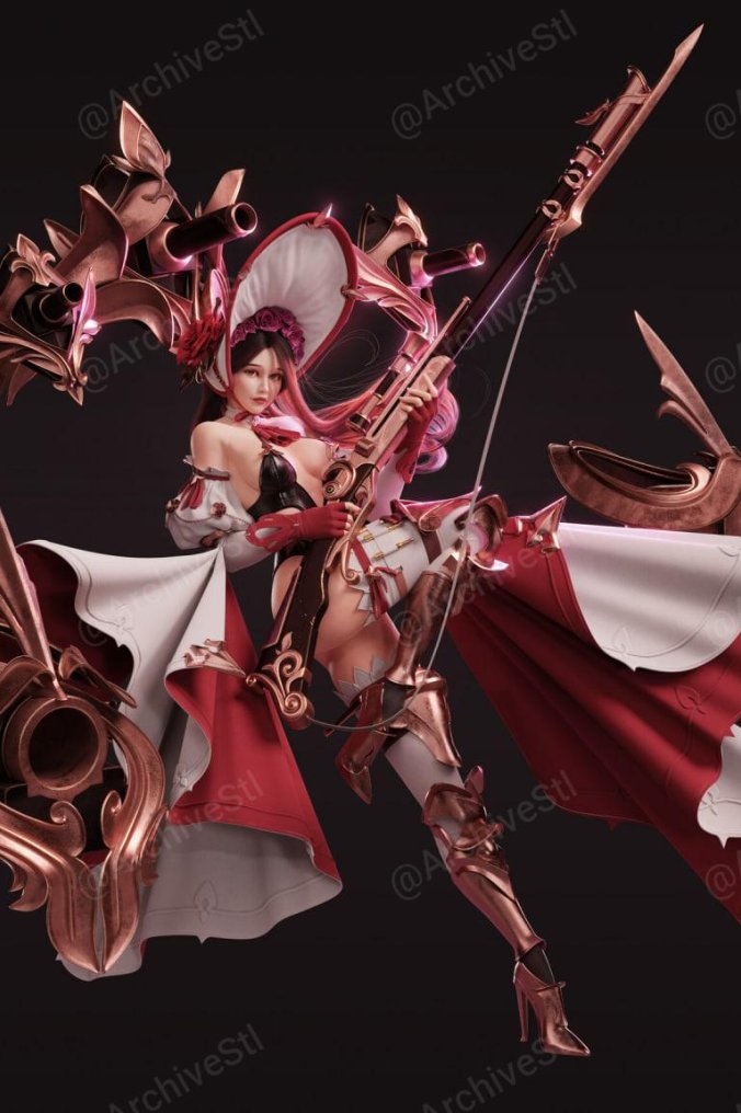 枪手（Gunslinger）3D打印图纸